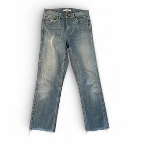 GRLFRND Naomi Blue Straight Leg Jeans